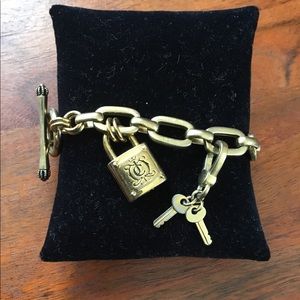 Juicy Couture Padlock Bracelet